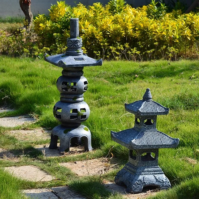 Lampu menara batu taman tenaga - Gardening Hand Tools Japanese ulasan dan harga
