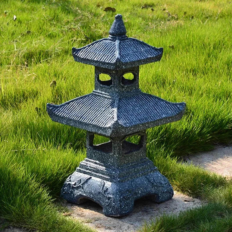 Lampu menara batu taman tenaga - Gardening Hand Tools Japanese ulasan dan harga
