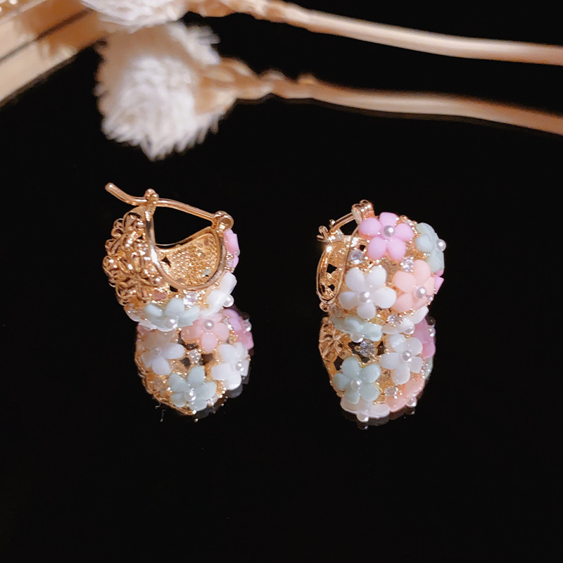 Anting-anting bunga kelopak be - Gardening Tools Girls ulasan dan harga