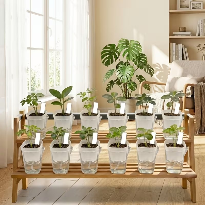 16/32 Paket Pot Tanaman Penyir - Self-Watering Planter ulasan dan harga
