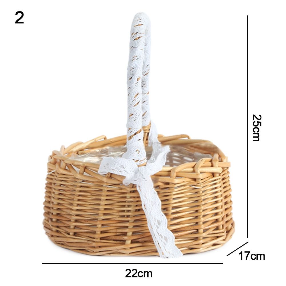 Keranjang bunga rotan Willow k - Gardening Tools Girls ulasan dan harga